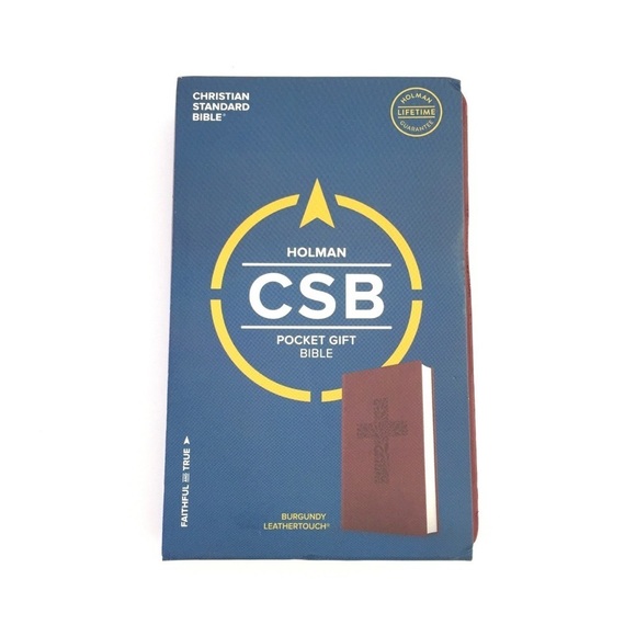 Holman CSB Red Pocket Bible Book - Picture 1 of 5